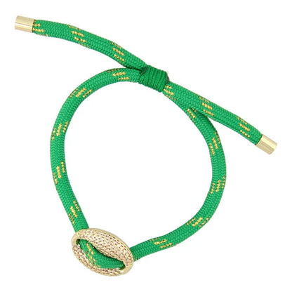 Golden Bean armband groen